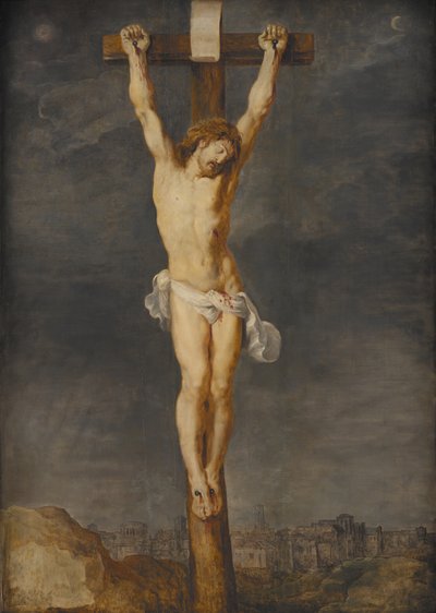 Christus aan het kruis door Peter Paul Rubens