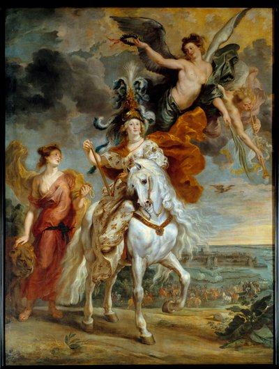 Cycle des Medicis: de triomf van Juliers op 1 september 1610 door Peter Paul Rubens