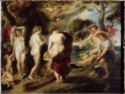 Het oordeel van Paris door Peter Paul Rubens