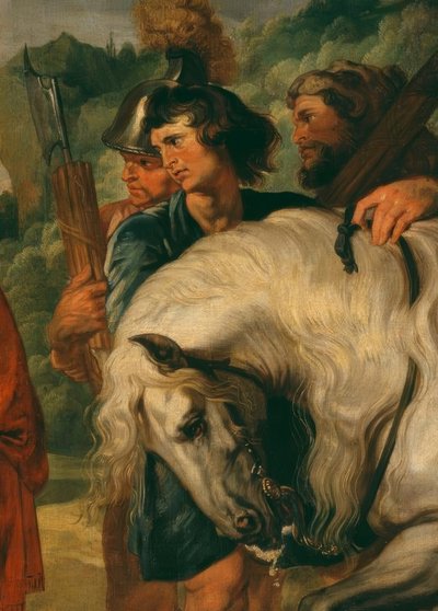Decius Mus onderwerpt zich aan zijn lot door Peter Paul Rubens