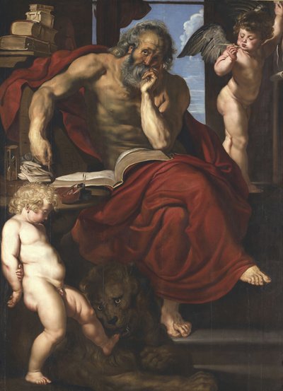 De heilige Hiëronymus door Peter Paul Rubens