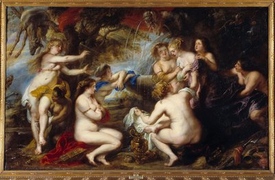 Diana en nimf Callisto Diana betrapt de zwangere nimf Callisto van Zeus door Peter Paul Rubens