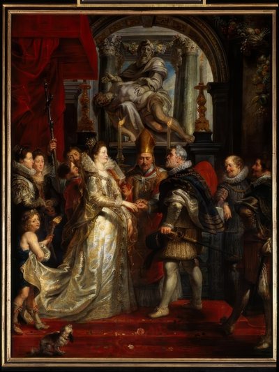 Het huwelijk van prinses Maria de