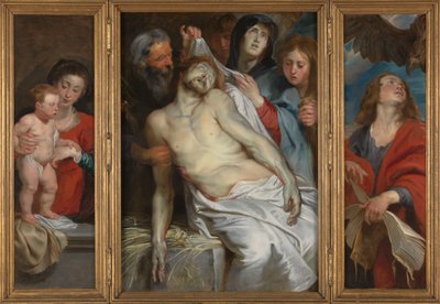 Epitaaf van Jan Michielsen en zijn vrouw Maria Maes door Peter Paul Rubens