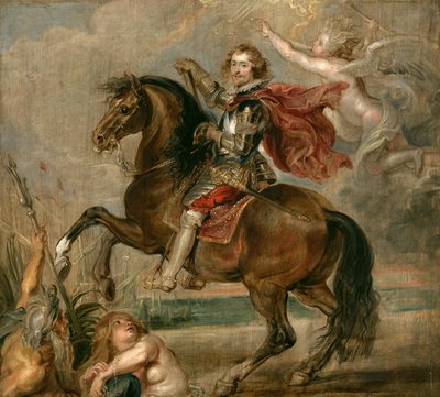 Ruiterportret van de Hertog van Buckingham door Peter Paul Rubens