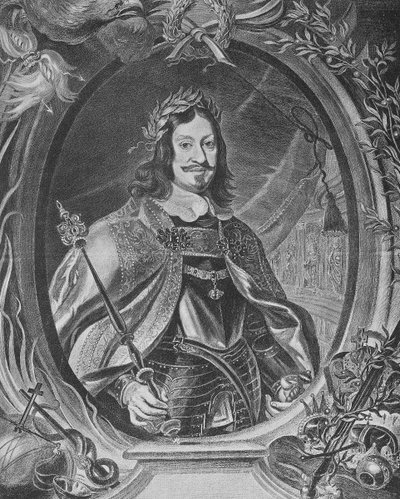 Ferdinand III, Heilige Roomse Keizer, gegraveerd door Christoffel Jegher door Peter Paul Rubens