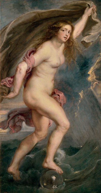 Fortuin door Peter Paul Rubens