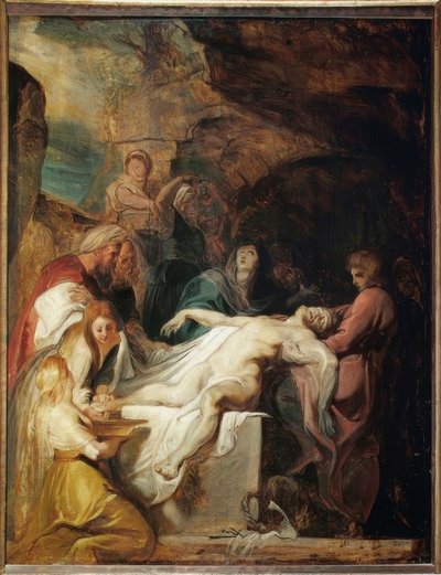 De graflegging van Christus door Peter Paul Rubens
