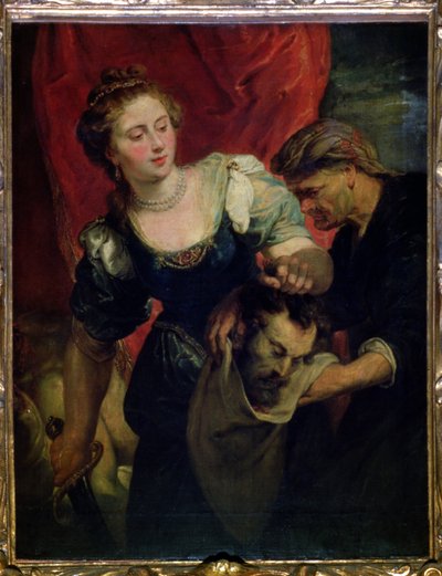 Judith met het hoofd van Holofernes door Peter Paul Rubens
