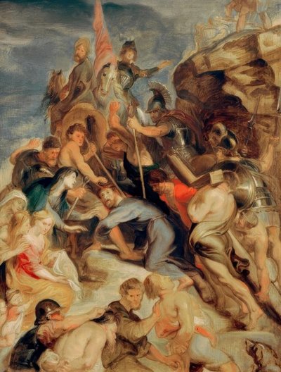 Kruisdraging door Peter Paul Rubens