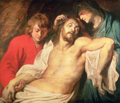 Klaagzang van Christus door de Maagd en St. Johannes door Peter Paul Rubens