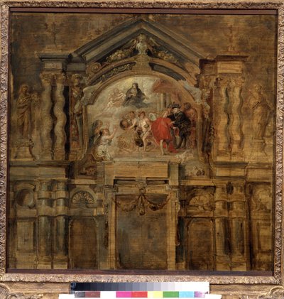 De apotheose van infante Isabella van Spanje door Peter Paul Rubens