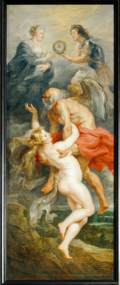De triomf van de waarheid door Peter Paul Rubens