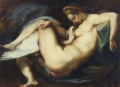 Leda en de Zwaan door Peter Paul Rubens