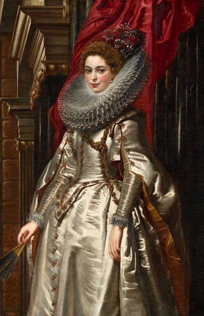 Markiezin Brigida Spinola Doria door Peter Paul Rubens