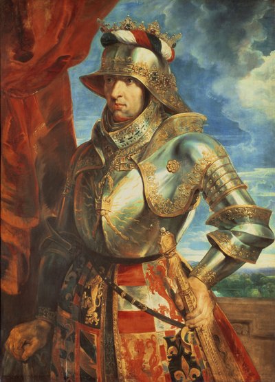 Maximiliaan I (1459-1519) door Peter Paul Rubens