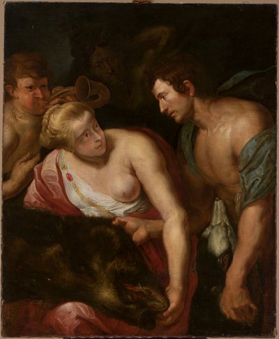 Meleager en Atalanta door Peter Paul Rubens