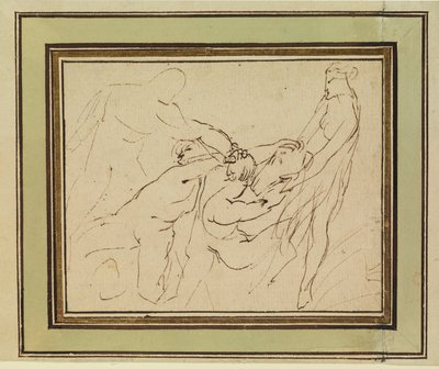 Meleager doodt zijn ooms Plexippus en Toxeus door Peter Paul Rubens