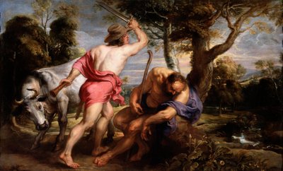 Mercure et Argus door Peter Paul Rubens