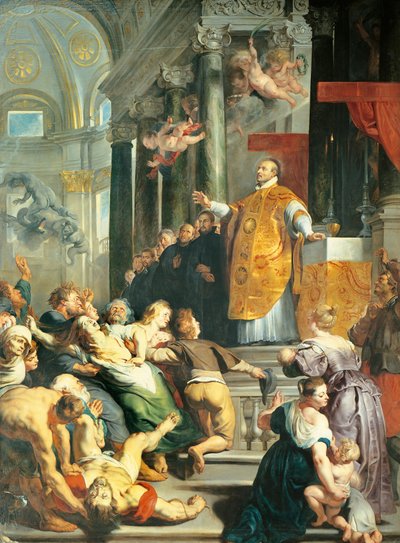 Wonder van St. Ignatius van Loyola door Peter Paul Rubens