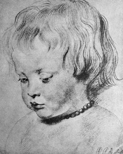 Nicholaas Rubens draagt een koraalketting door Peter Paul Rubens