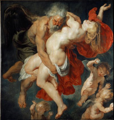 Orithye, Atheense prinses wordt meegenomen door Boree door Peter Paul Rubens