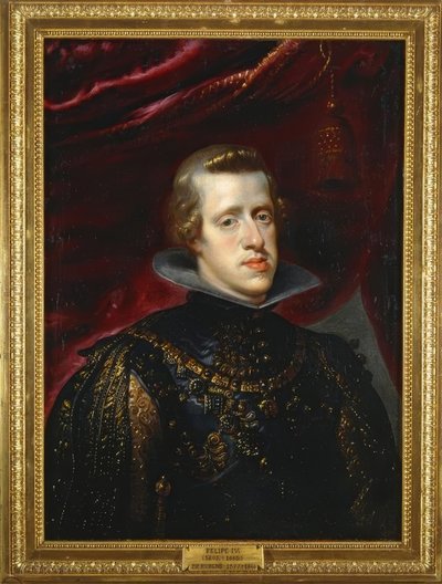 Filips IV, koning van Spanje door Peter Paul Rubens
