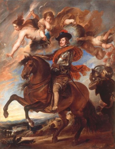 Filips IV van Spanje / Rubens-werkplaats door Peter Paul Rubens