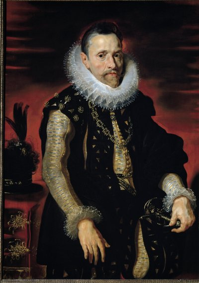 Portret van Albert, aartshertog van Oostenrijk door Peter Paul Rubens