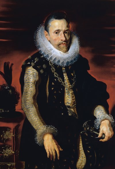 Portret van Albert VII van Oostenrijk (Wiener Neustadt) door Peter Paul Rubens