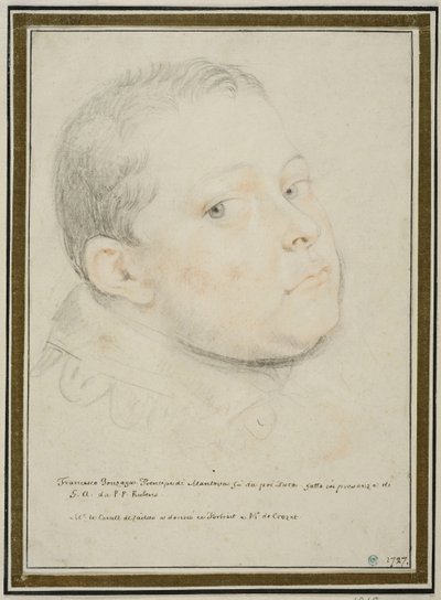 Portret van Francesco Gonzaga door Peter Paul Rubens
