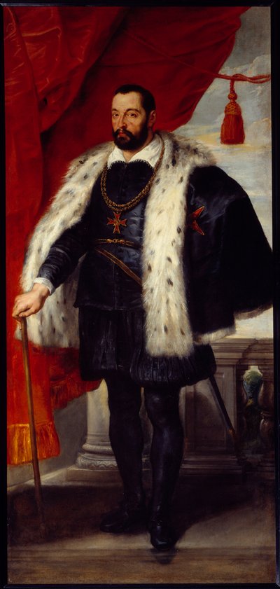 Portret van Francois I de Medicis (Francesco I de Medici) door Peter Paul Rubens