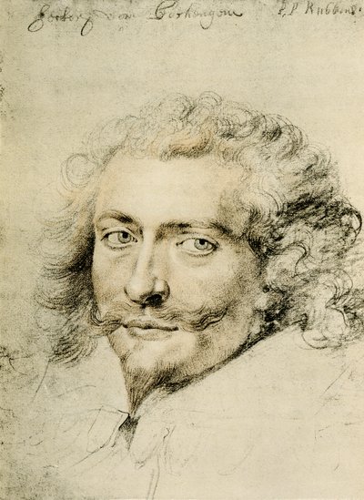 Portret van George Villiers, Hertog van Buckingham door Peter Paul Rubens