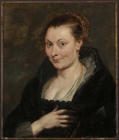 Portret van Isabella Brant door Peter Paul Rubens