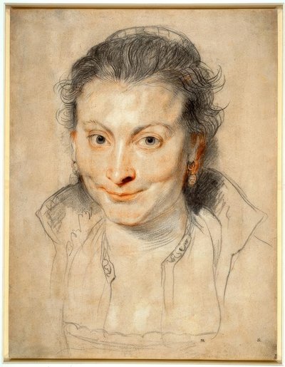 Portret van Isabella Brant door Peter Paul Rubens