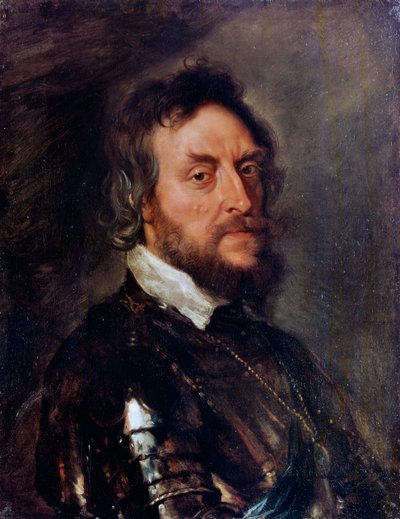 Portret van Thomas Howard Graaf van Arundel door Peter Paul Rubens