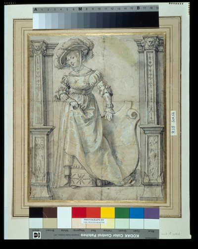 Portret van een Dame door Peter Paul Rubens
