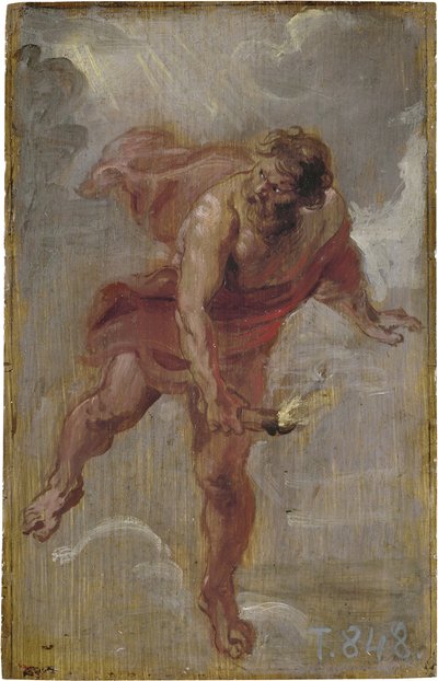 Prometheus, ca 1636 door Peter Paul Rubens