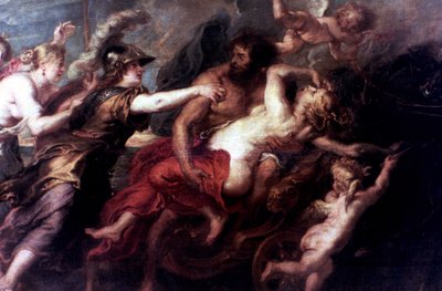 De ontvoering van Proserpina door Peter Paul Rubens
