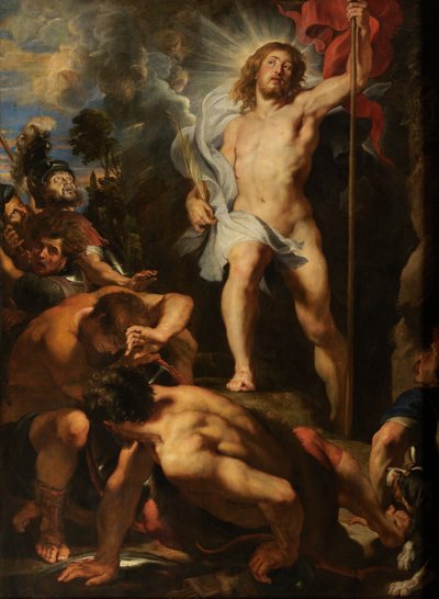 De opstanding van Christus, ca. 1611-12 door Peter Paul Rubens