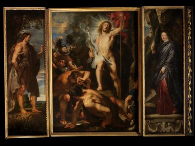 Opstanding van Christus, ca. 1611-12 door Peter Paul Rubens