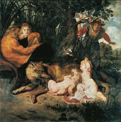 Romulus en Remus door Peter Paul Rubens