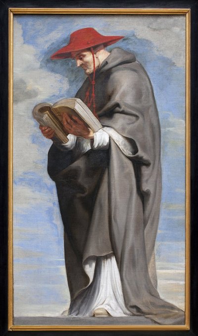 Sint Bonaventura. (Pendant van Sint Franciscus in extase). door Peter Paul Rubens