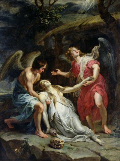 Sint Maria Magdalena in Extase, ca. 1620-1625 door Peter Paul Rubens