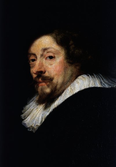 Zelfportret (detail) door Peter Paul Rubens