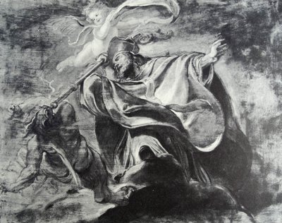 St. Gregorius van Nazianze door Peter Paul Rubens