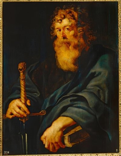 Sint Paulus door Peter Paul Rubens