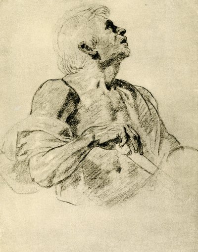 Studie van een krijger door Peter Paul Rubens