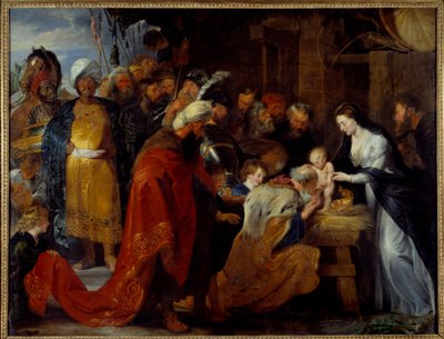 De Aanbidding der Wijzen door Peter Paul Rubens