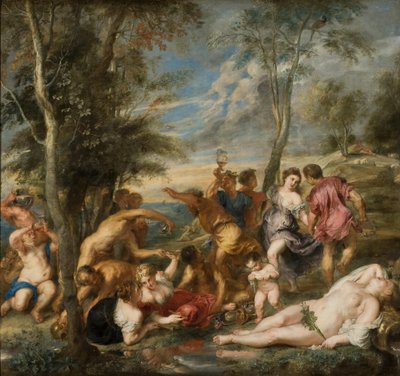 De Andriërs, c.1635 door Peter Paul Rubens